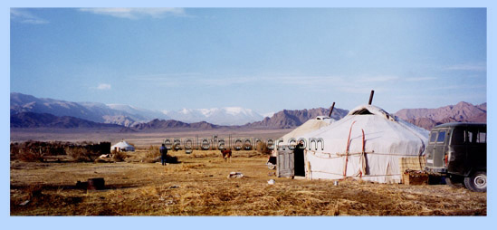 Kazakh Mongolian Ger