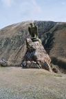 Eagle monument, kyrgyzstan