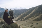 Kyrgyz eagle hunter