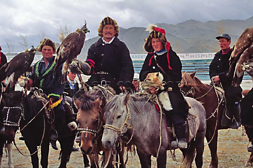 Aralbai and Armanbek, Kazakh Eaglehunters